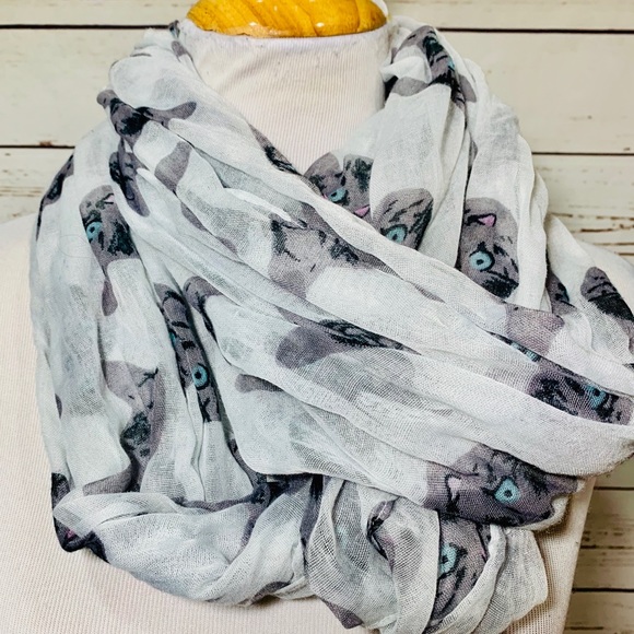 Charlotte Russe Accessories - ❤️ 5/25 {CHARLET RUSSE} Cat Infinity Scarf